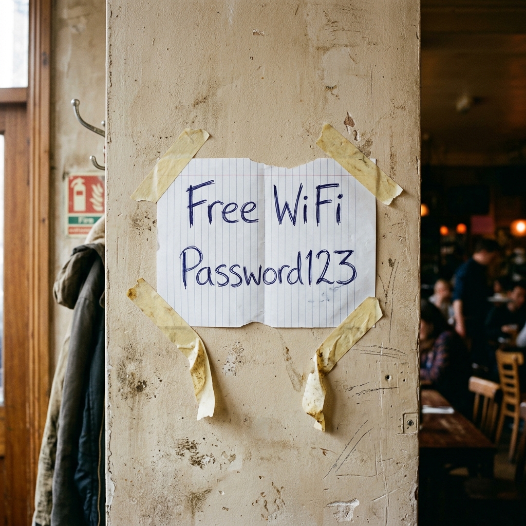 Generic WiFi password sign